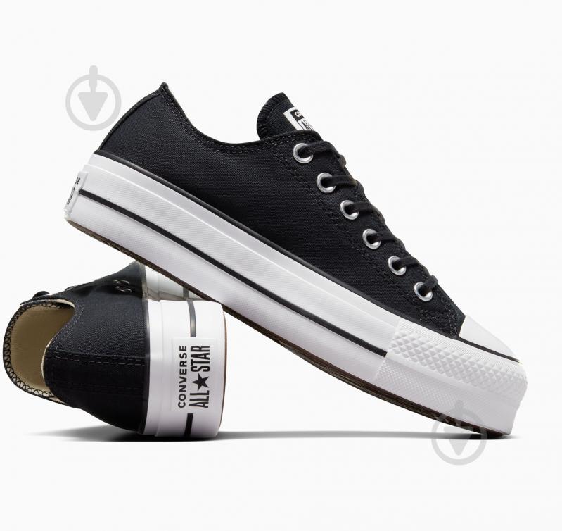 Кеди Converse CHUCK TAYLOR ALL STAR LIFT 560250C р.35 чорний - фото 5