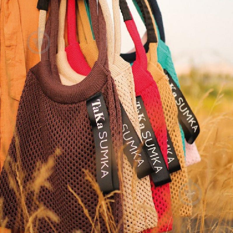 Сумка-шоппер ТК-ХАБ ТОВ Стилли 40х35 см красный 171674 - фото 2