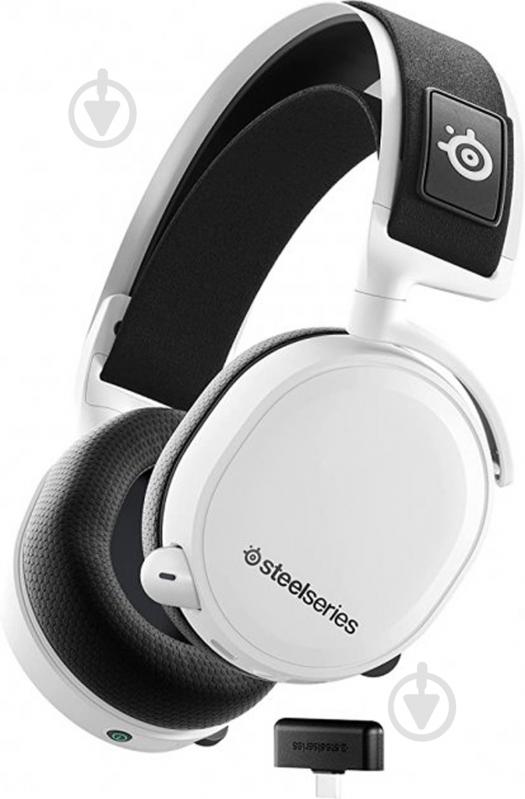 Навушники SteelSeries Arctis 7+ white (SS61461) - фото 1