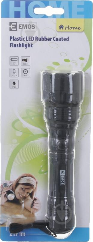 Ліхтар Emos P3828 чорний - фото 1