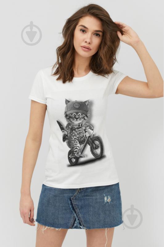 Футболка YAPPI Basic WW1257 р.XL белый - фото 1