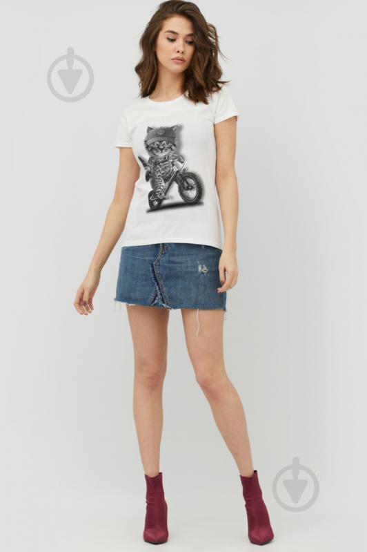 Футболка YAPPI Basic WW1257 р.XL белый - фото 2