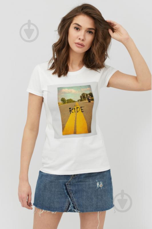 Футболка YAPPI Basic WW1222 р.S білий - фото 1