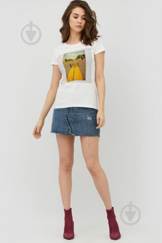 Футболка YAPPI Basic WW1222 р.S білий - фото 2