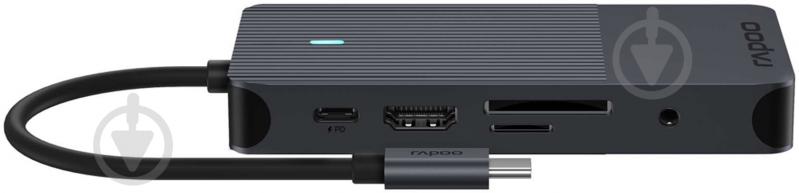 USB-хаб RAPOO USB-C UCM-2004 8 в 1 - фото 4