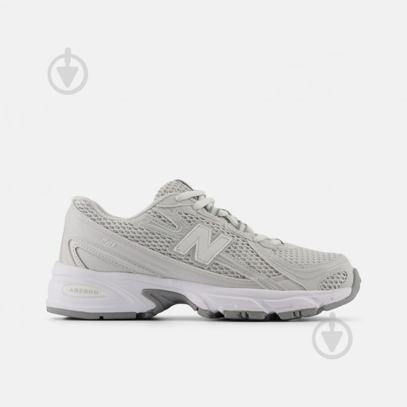 Кросівки для дівчаток демісезонні New Balance GR740GS р.37,5 сірі - фото 1 Кросівки для дівчаток демісезонні New Balance GR740GS р.37,5 сірі - фото 1