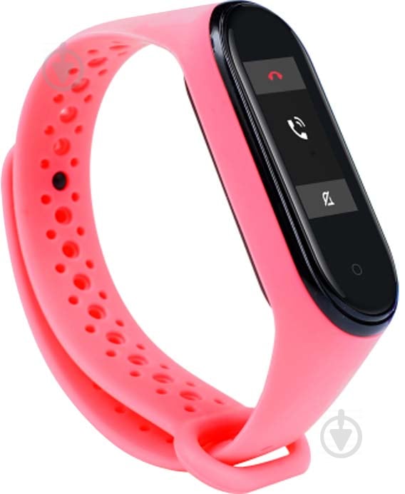 Змінний ремінець Xiaomi Smart Band для Mi Band 3/4 NStyle pink 523244 - фото 1