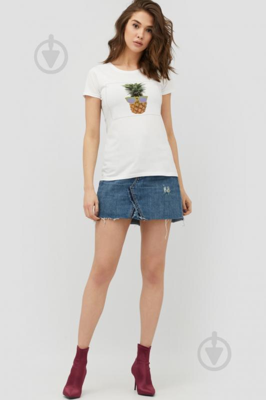 Футболка YAPPI Basic WW1281 р.M белый - фото 2