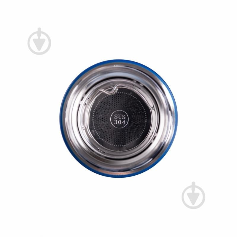 Термос Line Art Cusco з індикатором температури 500 мл синій - фото 3 Термос Line Art Cusco з індикатором температури 500 мл синій - фото 3