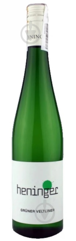 Вино Heninger ТМ Heninger Gruner Veltliner біле сухе 0,75 л - фото 1 Вино Heninger ТМ Heninger Gruner Veltliner біле сухе 0,75 л - фото 1