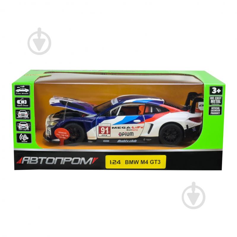 Машинка Автопром 1:24 68282A(B) - фото 7 Машинка Автопром 1:24 68282A(B) - фото 7