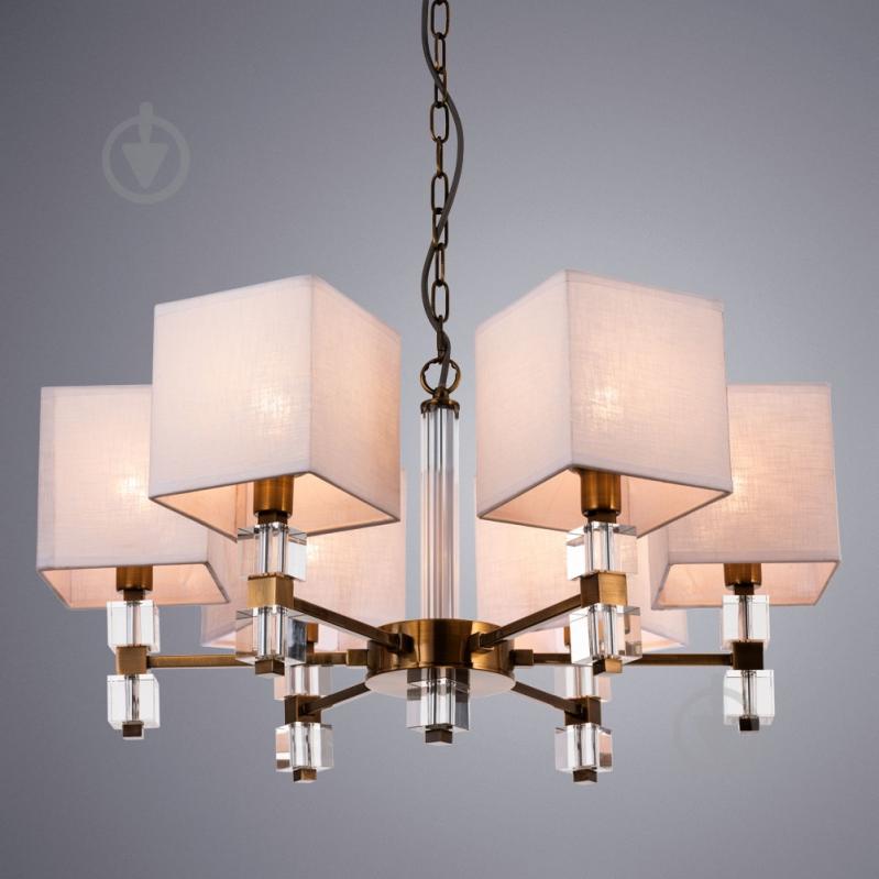 Люстра подвесная Arte Lamp 6x60 Вт E14 античная медь A5896LM-6PB - фото 2