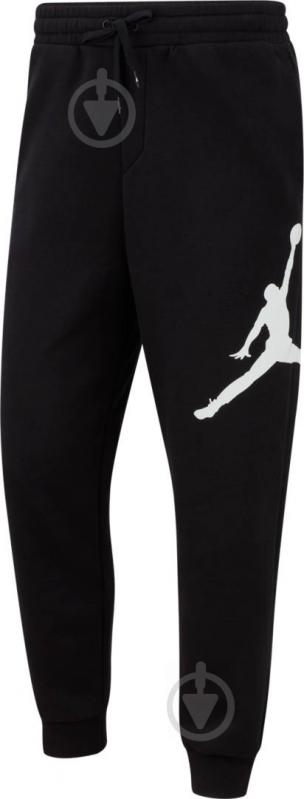 Брюки Jordan M J JUMPMAN LOGO FLC PANT BQ8646-010 р. M черный - фото 1