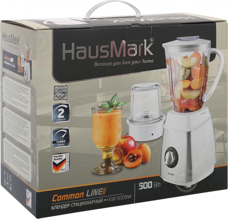Блендер стационарный HausMark HSB-5005W - фото 4