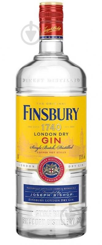 Джин Finsbury 37,5% 1 л - фото 1