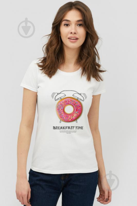 Футболка YAPPI Basic WW1284 р.M белый - фото 1 Футболка YAPPI Basic WW1284 р.M белый - фото 1