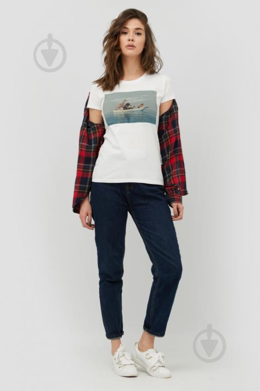 Футболка YAPPI Basic WW1315 р.S білий - фото 2