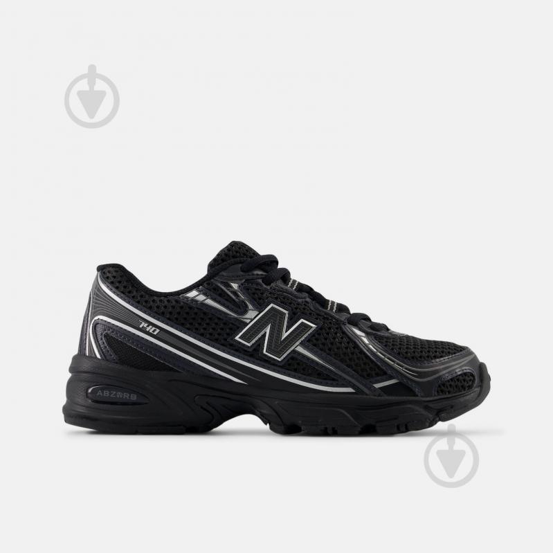 Кроссовки для девочек демисезонные New Balance GR740BM р.38 черные - фото 1 Кроссовки для девочек демисезонные New Balance GR740BM р.38 черные - фото 1