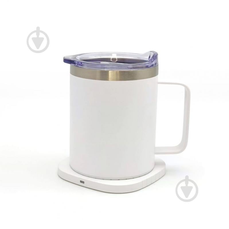 Термокухоль з підігрівом та бездротовою зарядкою 15W TheGeneral ThermoHub 330 мл білий (40021321-08) - фото 1 Термокухоль з підігрівом та бездротовою зарядкою 15W TheGeneral ThermoHub 330 мл білий (40021321-08) - фото 1