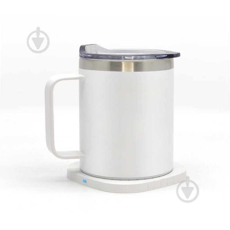 Термокухоль з підігрівом та бездротовою зарядкою 15W TheGeneral ThermoHub 330 мл білий (40021321-08) - фото 2 Термокухоль з підігрівом та бездротовою зарядкою 15W TheGeneral ThermoHub 330 мл білий (40021321-08) - фото 2