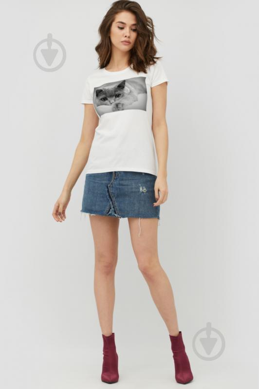 Футболка YAPPI Basic WW1292 р.S білий - фото 2