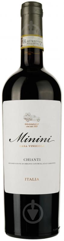 Вино MININI CHIANTI DOCG 2018 червоне сухе 13% 0,75 л - фото 1