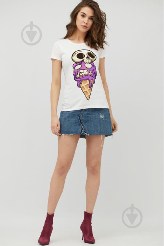 Футболка YAPPI Basic WW1283 р.S білий - фото 2 Футболка YAPPI Basic WW1283 р.S білий - фото 2