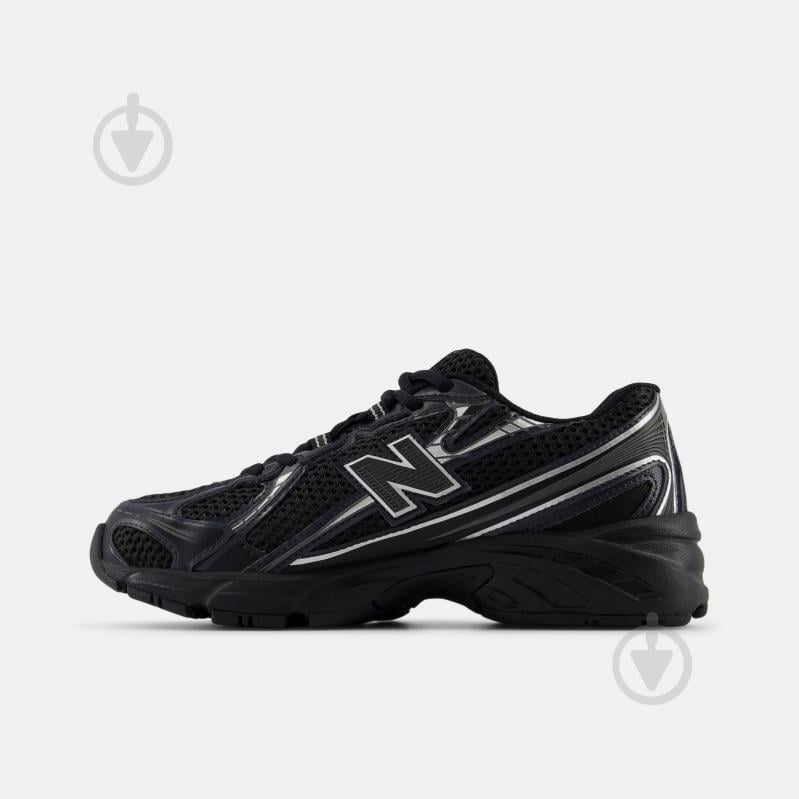 Кросівки для дівчаток демісезонні New Balance GR740BM р.38,5 чорні - фото 2 Кросівки для дівчаток демісезонні New Balance GR740BM р.38,5 чорні - фото 2