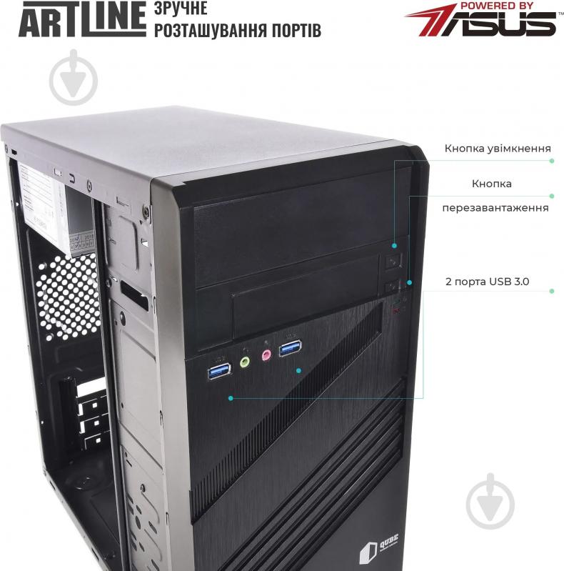 Комп'ютер Artline Business B57 (B57v91) black - фото 3