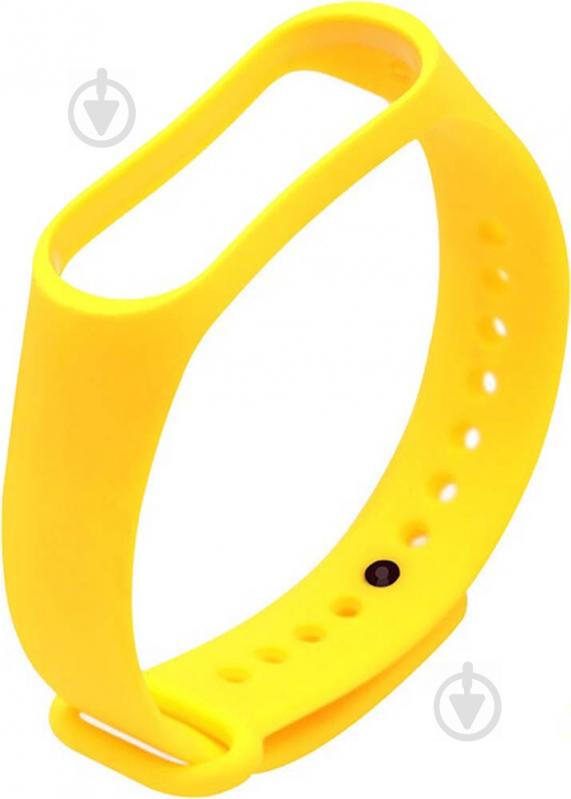 Сменный ремешок Xiaomi для Mi Band 3/4 yellow 537012 - фото 1