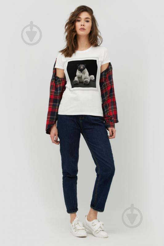 Футболка YAPPI Basic WW1294 р.XL белый - фото 2