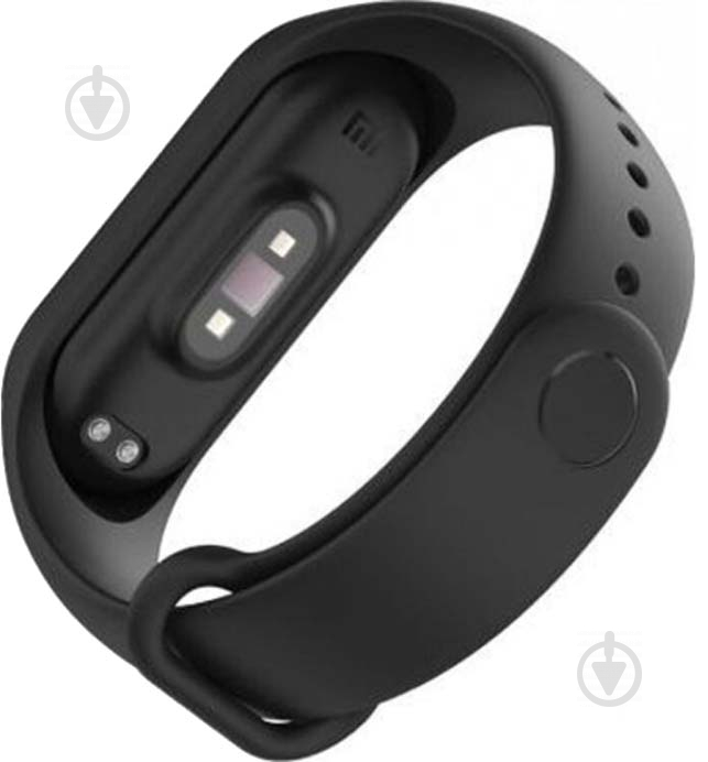 Змінний ремінець Xiaomi для Mi Smart Band 3/4 black 619353 - фото 3