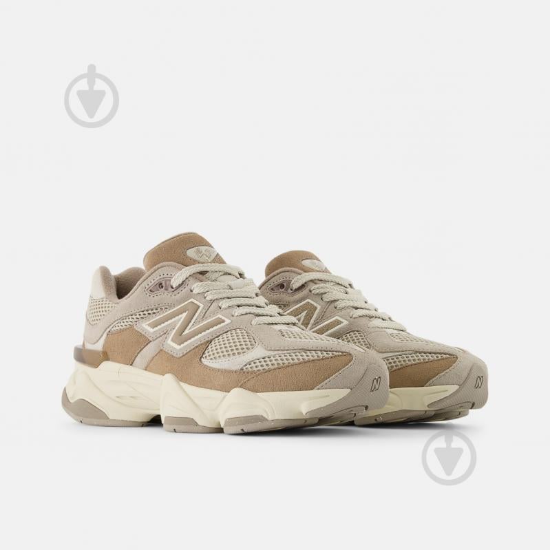 Кроссовки для девочек демисезонные New Balance GC9060EX р.39 коричневые - фото 2 Кроссовки для девочек демисезонные New Balance GC9060EX р.39 коричневые - фото 2