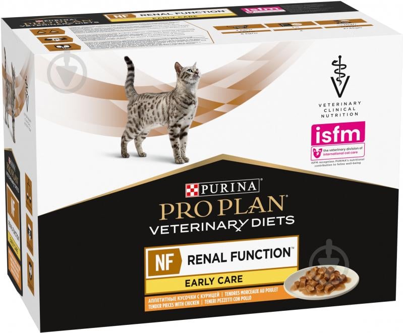 Корм вологий для котів ProPlan by Purina VETERINARY DIETS NF Renal Function Early Care 850 г - фото 1 Корм вологий для котів ProPlan by Purina VETERINARY DIETS NF Renal Function Early Care 850 г - фото 1