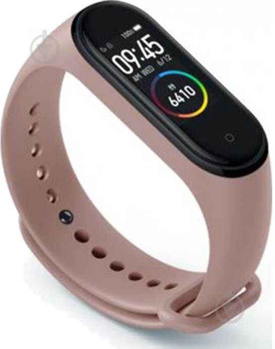 Сменный ремешок Xiaomi для Mi Smart Band 3/4 pink 619358 - фото 1