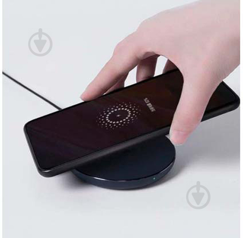 Зарядний пристрій Xiaomi Mi Wireless Charging Pad Black (620298) - фото 7