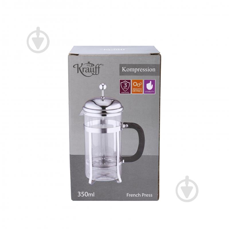 Френч-пресс Krauff 350 мл 26-177-009 - фото 5