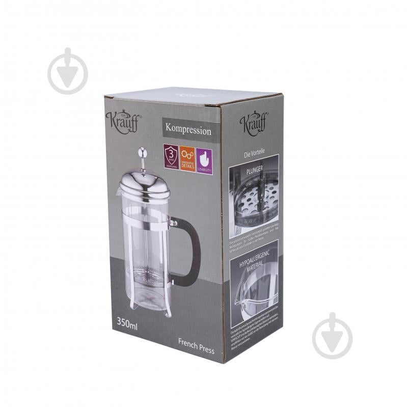 Френч-пресс Krauff 350 мл 26-177-009 - фото 6