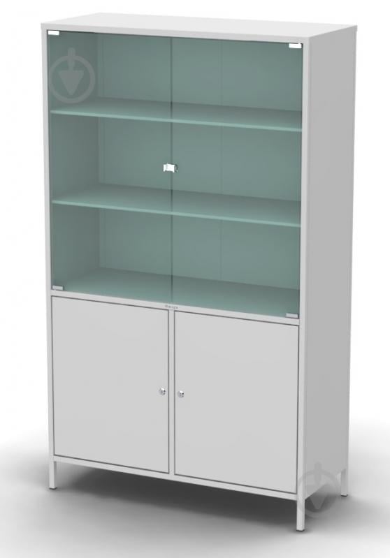 Шкаф медицинский ТМ ОМЕГА двустворчатая с сейфом ШМ-2с - фото 1 Шкаф медицинский ТМ ОМЕГА двустворчатая с сейфом ШМ-2с - фото 1