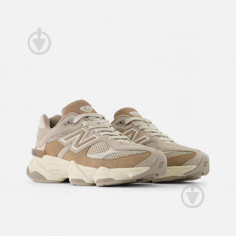 Кроссовки для девочек демисезонные New Balance GC9060EX р.39,5 коричневые - фото 2 Кроссовки для девочек демисезонные New Balance GC9060EX р.39,5 коричневые - фото 2