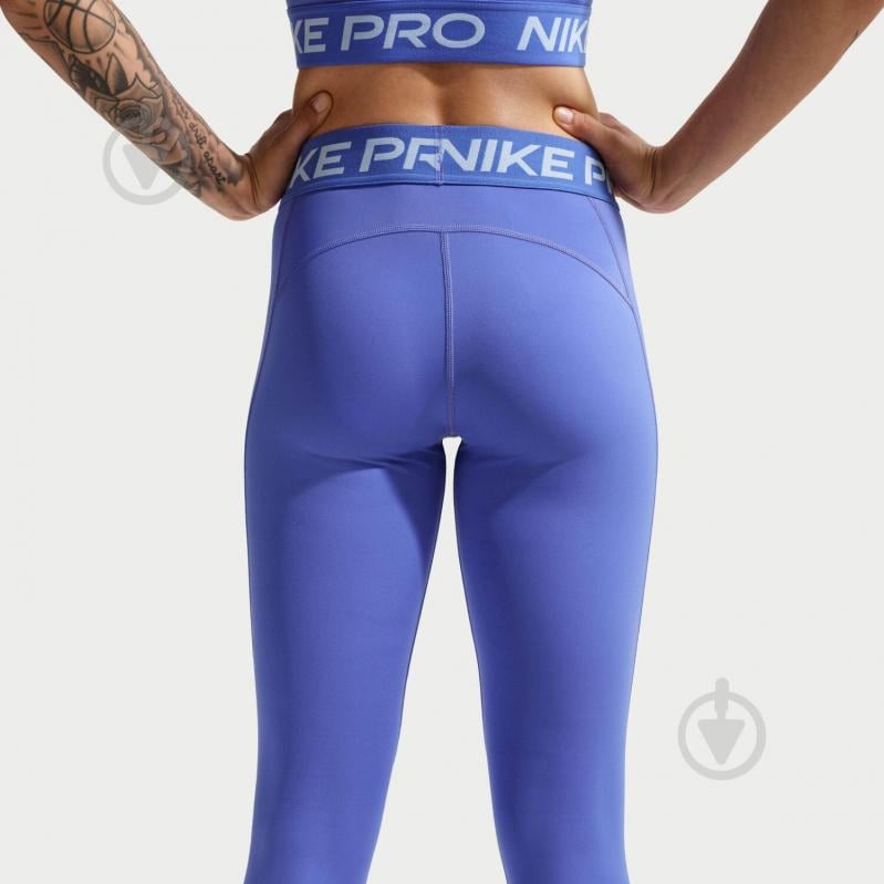 Лосины Nike W NP DF 365 MR TIGHT USM IQ0886-570 р.M фиолетовый - фото 4