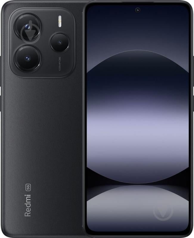 Смартфон Xiaomi Redmi Note 14 5G 8/256GB midnight black (1123268) - фото 1