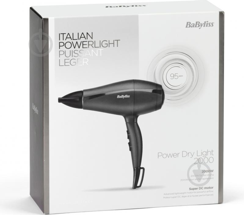 Фен BaByliss Super Light Pro 5910E - фото 8