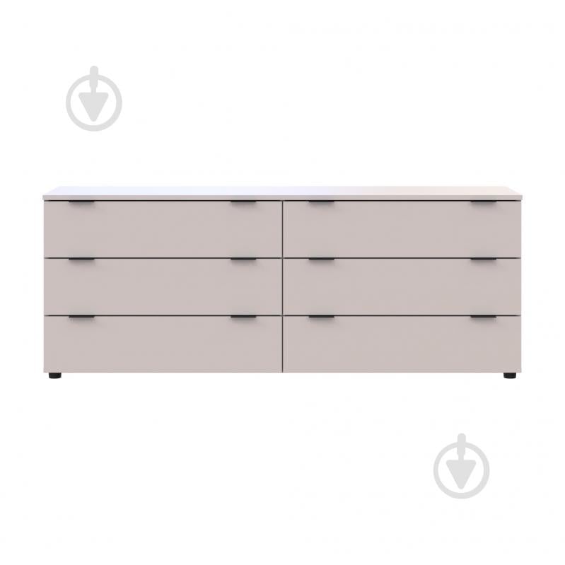 Комод Doros Рон 9 1600x620x380 мм кашемір/кашемір - фото 4 Комод Doros Рон 9 1600x620x380 мм кашемір/кашемір - фото 4