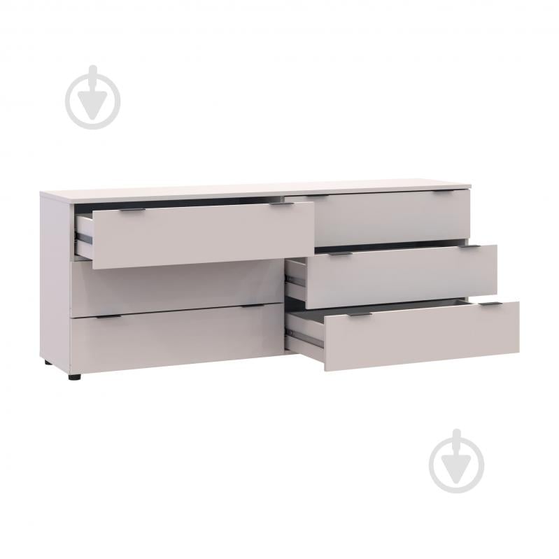 Комод Doros Рон 9 1600x620x380 мм кашемір/кашемір - фото 6 Комод Doros Рон 9 1600x620x380 мм кашемір/кашемір - фото 6