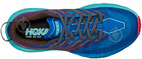 Кроссовки женские демисезонные Hoka W SPEEDGOAT 4 1106527|20 MBHH р.39 1/3 сине-розовые - фото 5