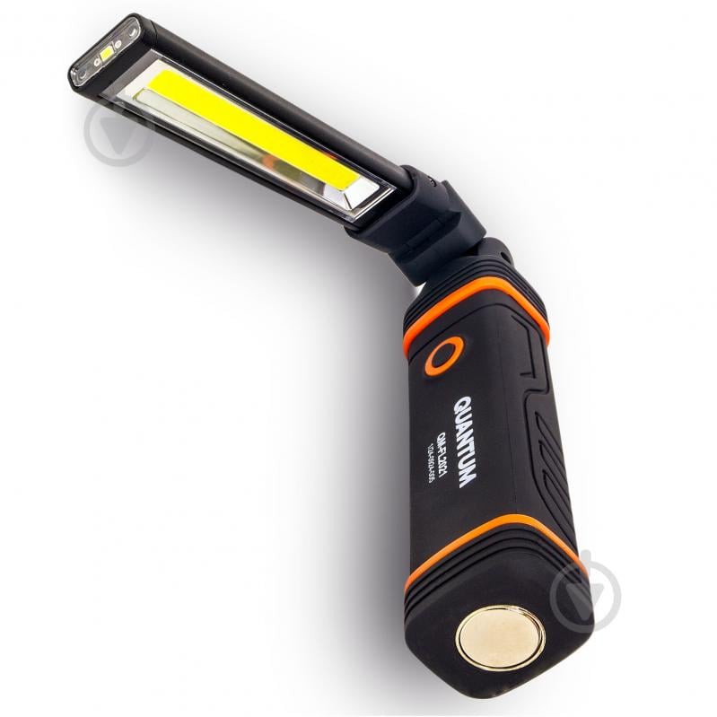 Світлодіодний ліхтарик Quantum QM-FL2021 ACCORD 4W COB+SMD з Type-C 400 Lm [019] Black QM-FL2021 - фото 10