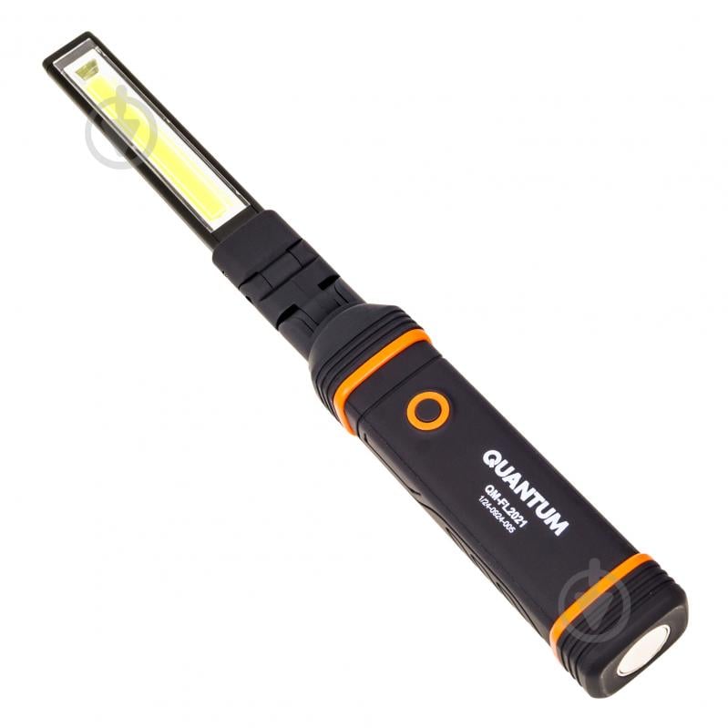 Світлодіодний ліхтарик Quantum QM-FL2021 ACCORD 4W COB+SMD з Type-C 400 Lm [019] Black QM-FL2021 - фото 12