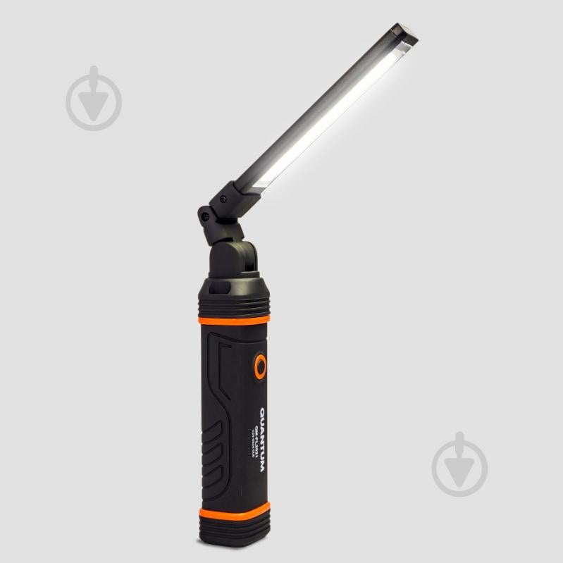Світлодіодний ліхтарик Quantum QM-FL2021 ACCORD 4W COB+SMD з Type-C 400 Lm [019] Black QM-FL2021 - фото 3