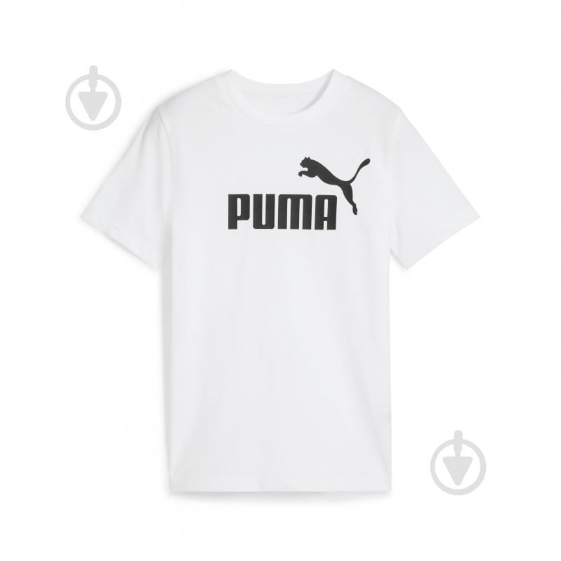 Футболка Puma ESS No. 1 Logo Tee B 68490602 р.176 білий - фото 4 Футболка Puma ESS No. 1 Logo Tee B 68490602 р.176 білий - фото 4